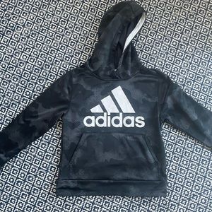 ADIDAS Black Sweatshirt Boy - size small